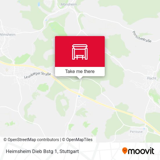 Карта Heimsheim Dieb Bstg 1