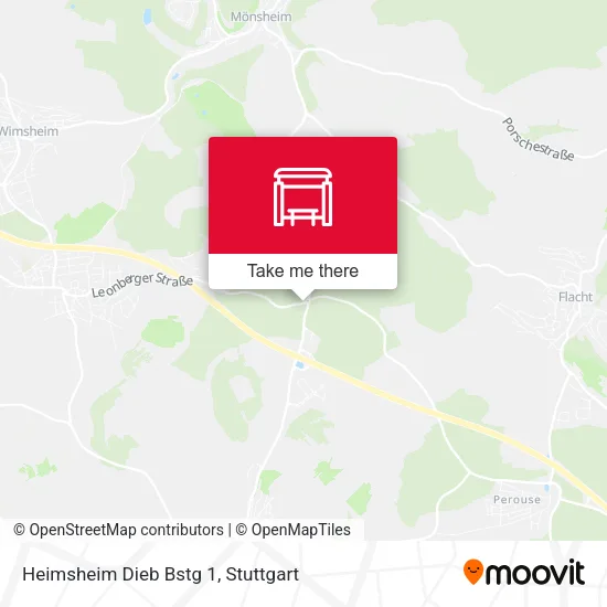 Карта Heimsheim Dieb Bstg 1
