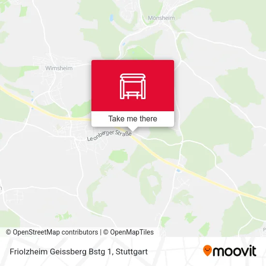 Карта Friolzheim Geissberg Bstg 1