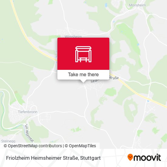 Friolzheim Heimsheimer Straße map