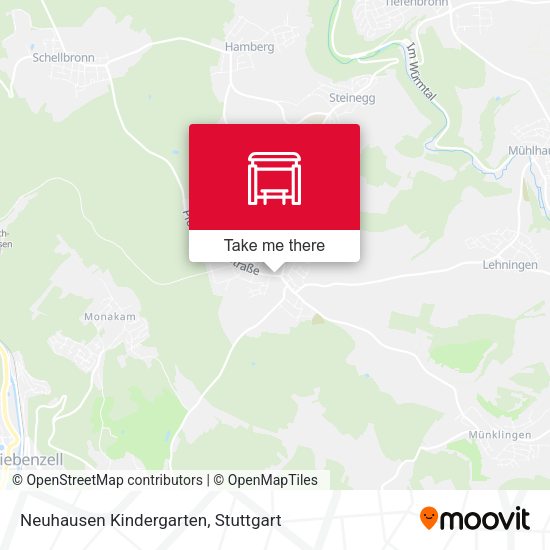 Neuhausen Kindergarten map