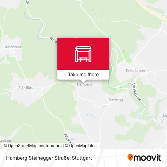 Hamberg Steinegger Straße map