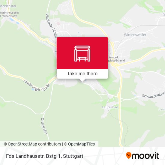 Fds Landhausstr. Bstg 1 map