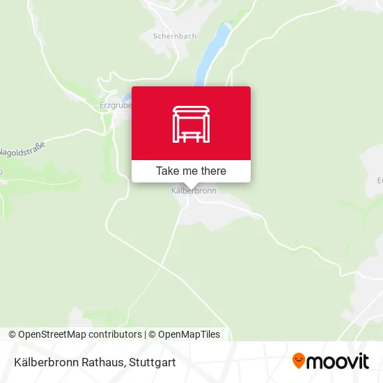 Kälberbronn Rathaus map
