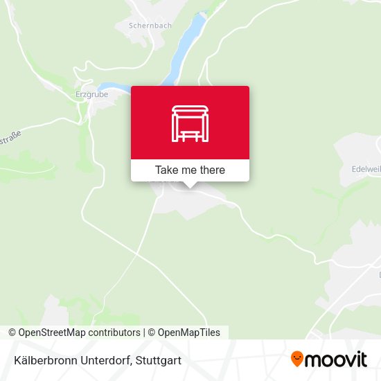 Карта Kälberbronn Unterdorf