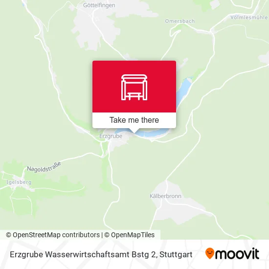 Карта Erzgrube Wasserwirtschaftsamt Bstg 2