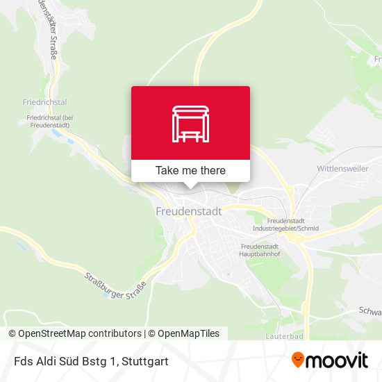 Fds Aldi Süd Bstg 1 map