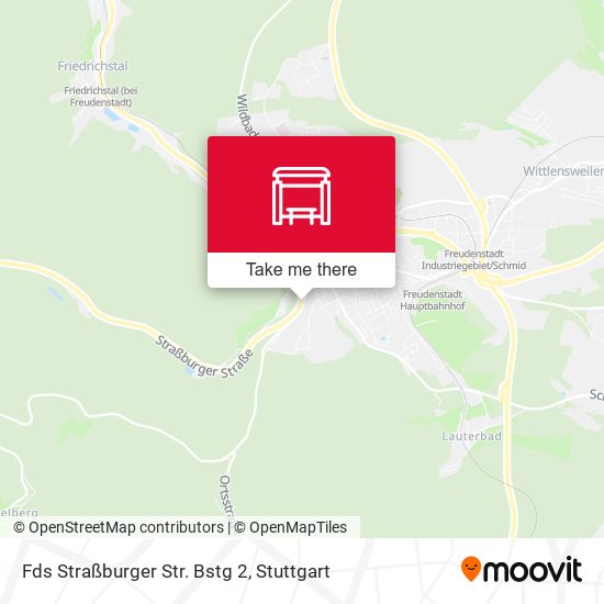 Карта Fds Straßburger Str. Bstg 2