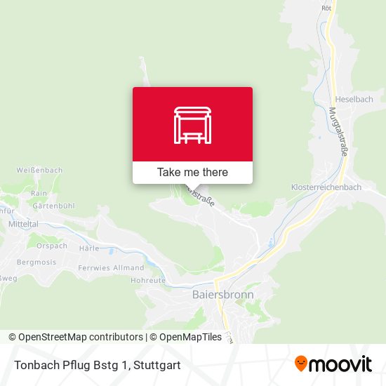 Tonbach Pflug Bstg 1 map