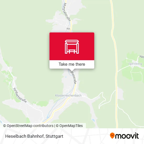 Карта Heselbach Bahnhof