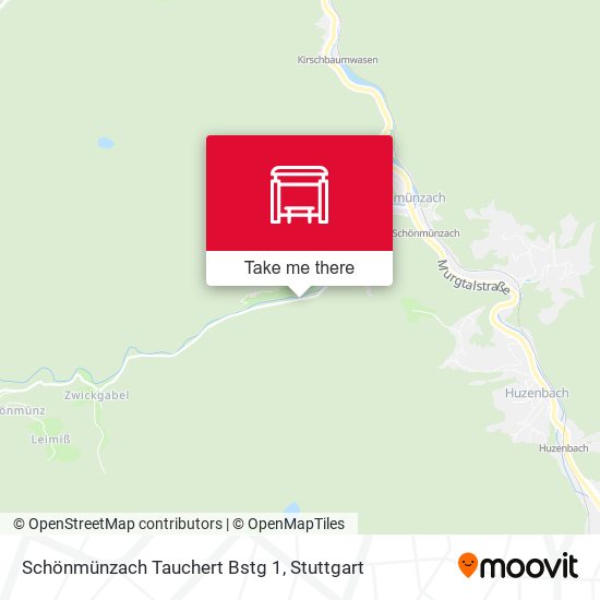 Schönmünzach Tauchert Bstg 1 map