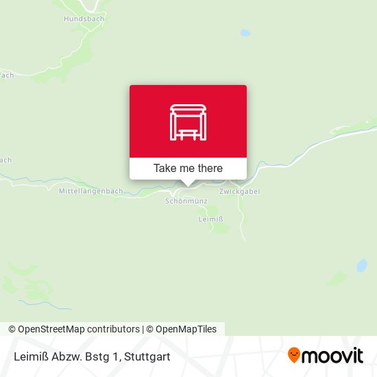 Leimiß Abzw. Bstg 1 map