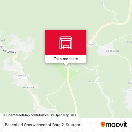 Карта Besenfeld Oberwiesenhof Bstg 2