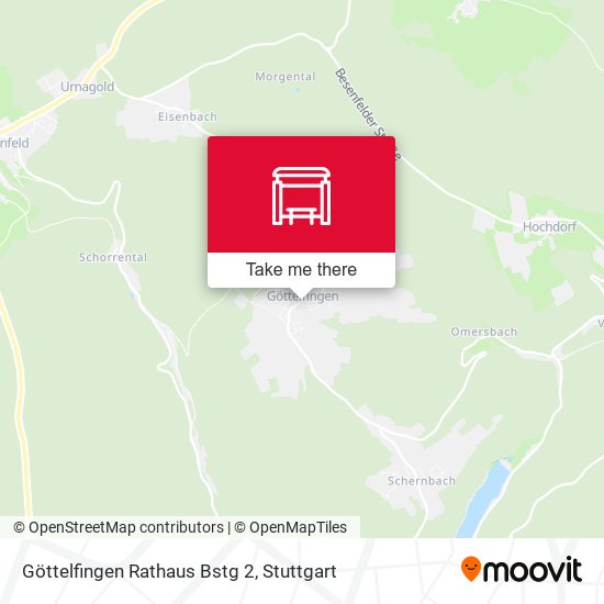 Göttelfingen Rathaus Bstg 2 map