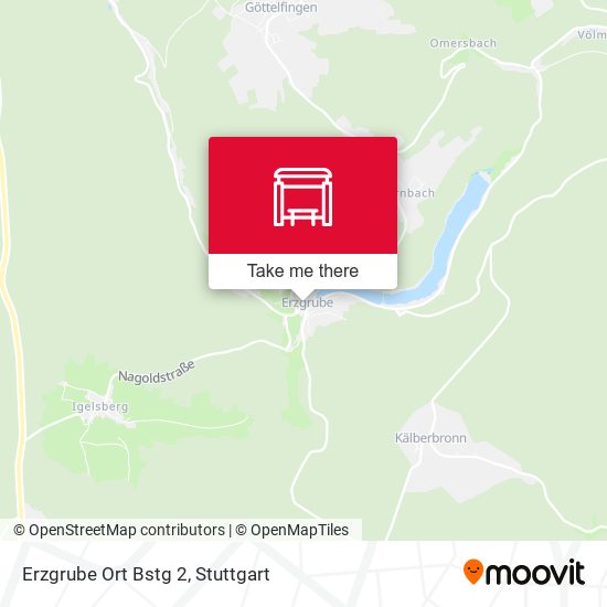 Карта Erzgrube Ort Bstg 2