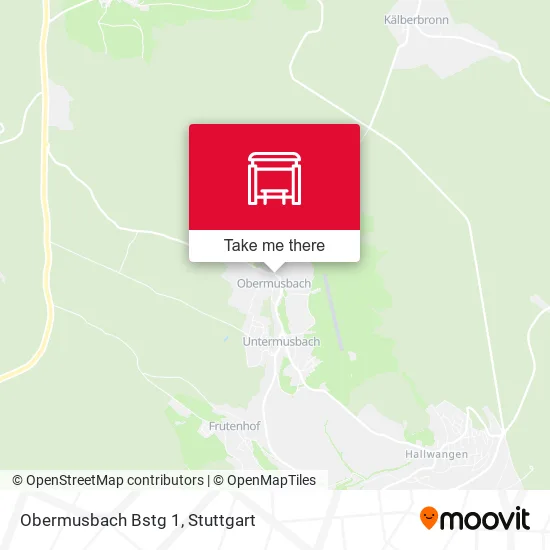 Карта Obermusbach Bstg 1