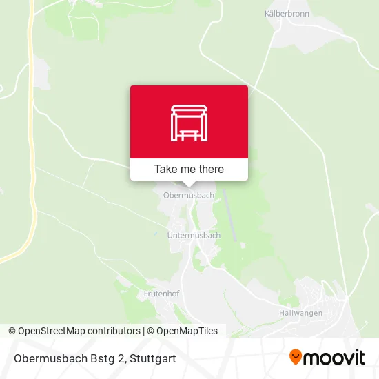 Карта Obermusbach Bstg 2