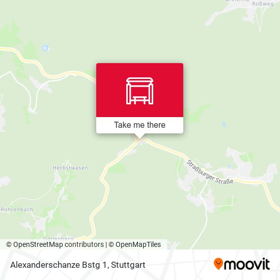 Alexanderschanze Bstg 1 map