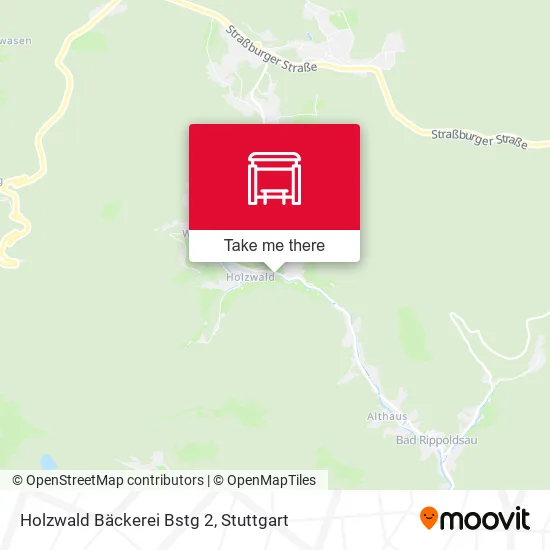 Карта Holzwald Bäckerei Bstg 2