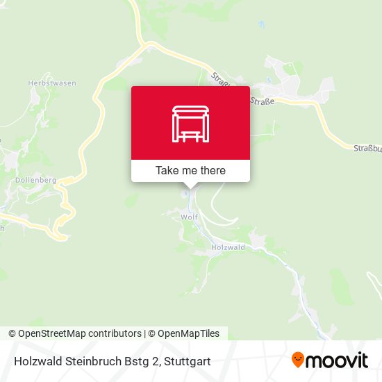 Holzwald Steinbruch Bstg 2 map