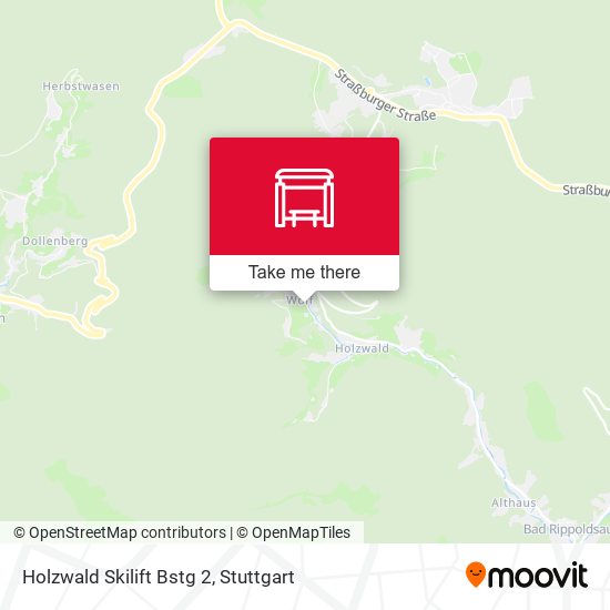 Holzwald Skilift Bstg 2 map