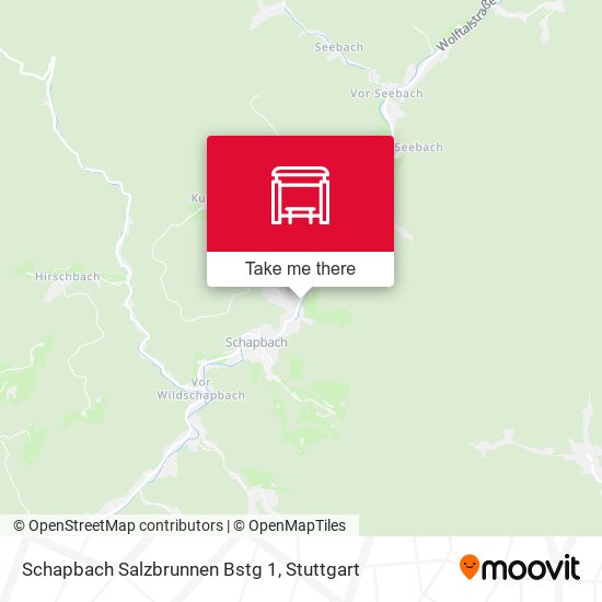 Schapbach Salzbrunnen Bstg 1 map