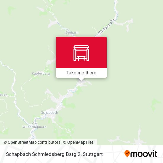Schapbach Schmiedsberg Bstg 2 map