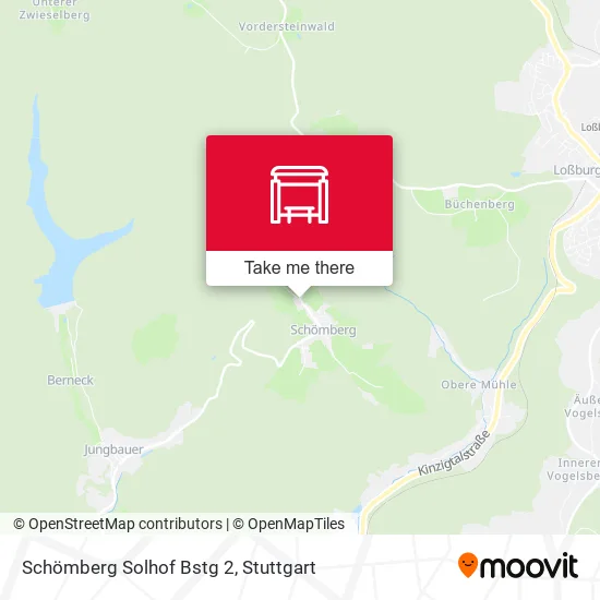 Карта Schömberg Solhof Bstg 2