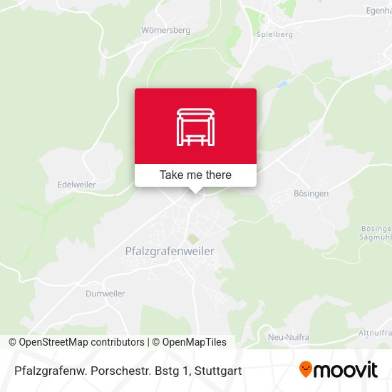 Pfalzgrafenw. Porschestr. Bstg 1 map