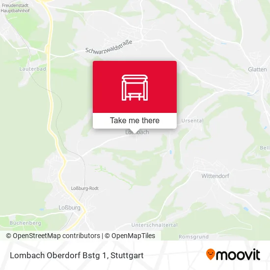Карта Lombach Oberdorf Bstg 1