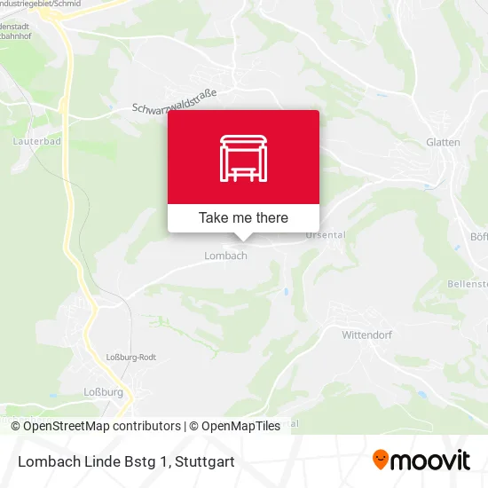 Карта Lombach Linde Bstg 1