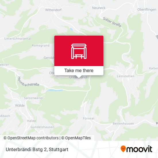 Unterbrändi Bstg 2 map