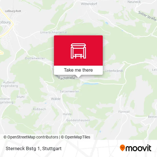 Карта Sterneck Bstg 1