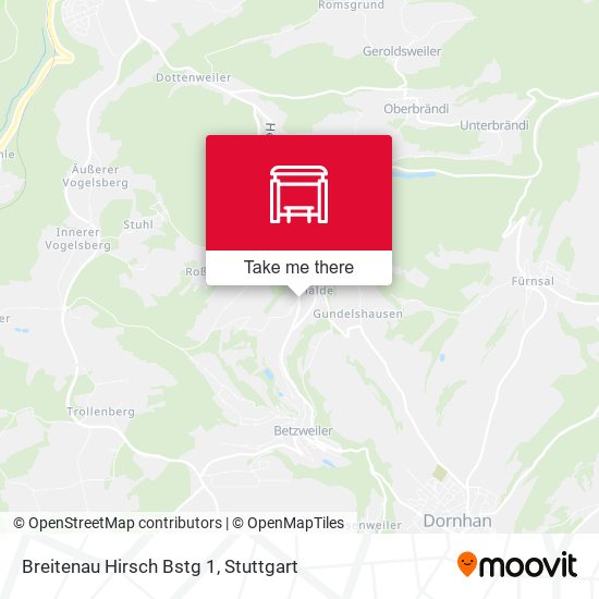 Breitenau Hirsch Bstg 1 map
