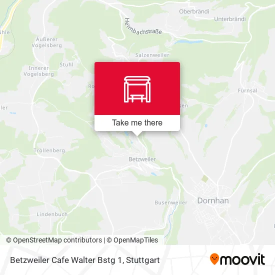 Карта Betzweiler Cafe Walter Bstg 1