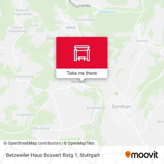 Карта Betzweiler Haus Bossert Bstg 1