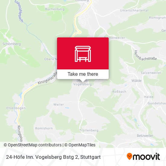 24-Höfe Inn. Vogelsberg Bstg 2 map
