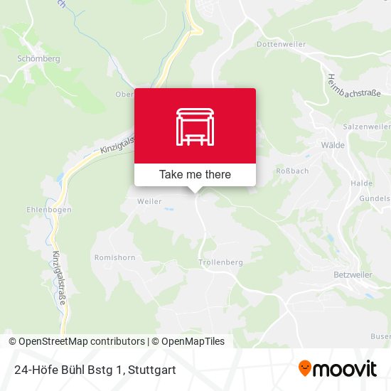 Карта 24-Höfe Bühl Bstg 1