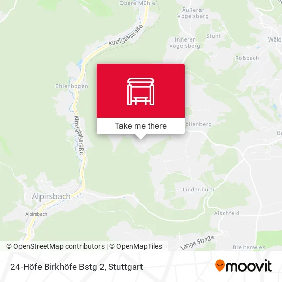 Карта 24-Höfe Birkhöfe Bstg 2