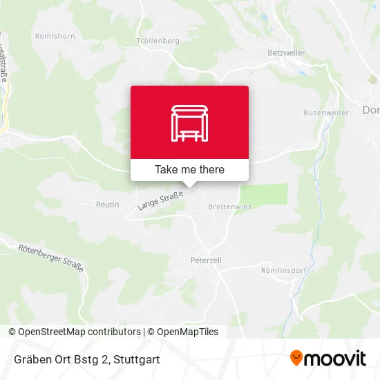 Карта Gräben Ort Bstg 2
