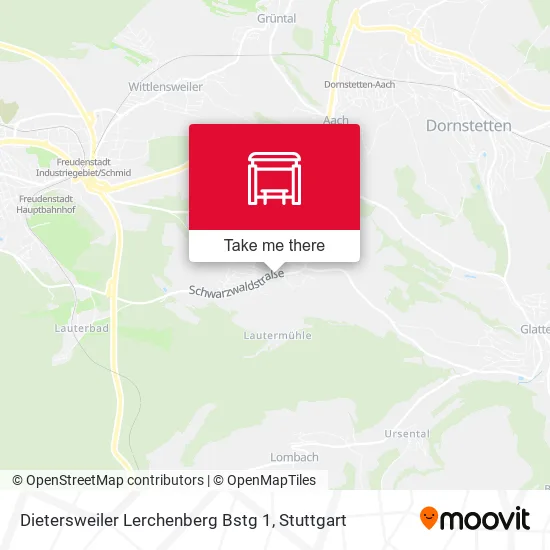 Карта Dietersweiler Lerchenberg Bstg 1