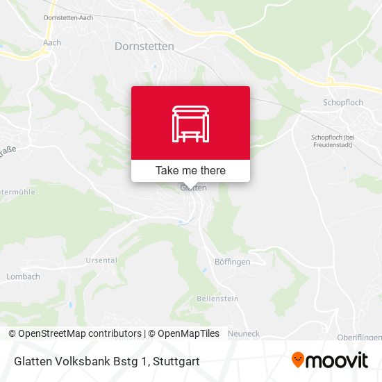 Glatten Volksbank Bstg 1 map