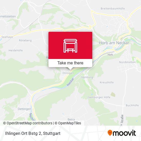 Карта Ihlingen Ort Bstg 2