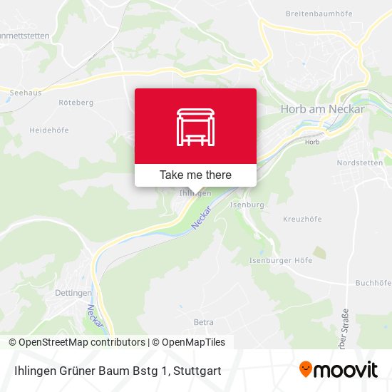 Ihlingen Grüner Baum Bstg 1 map