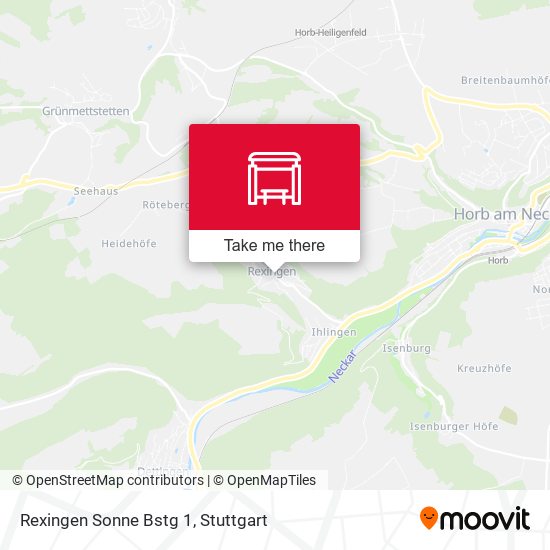 Rexingen Sonne Bstg 1 map