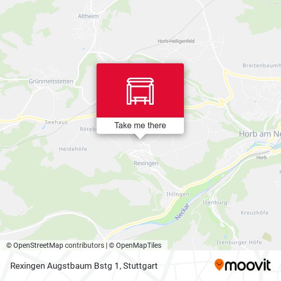 Rexingen Augstbaum Bstg 1 map