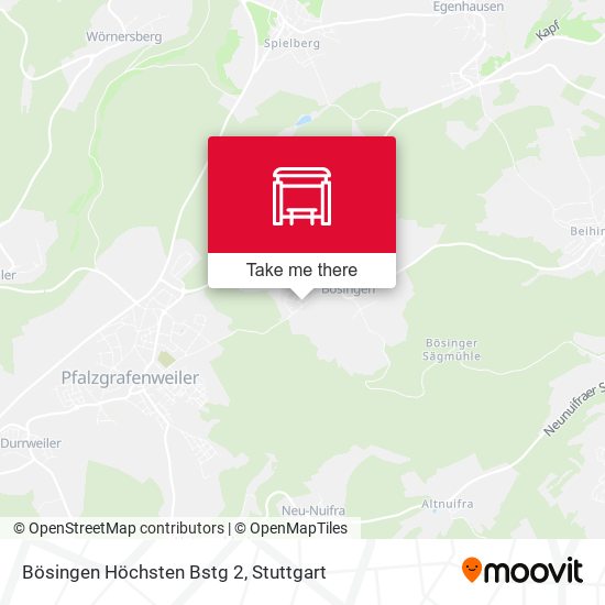 Bösingen Höchsten Bstg 2 map