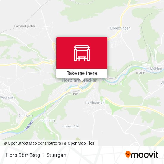 Карта Horb Dörr Bstg 1