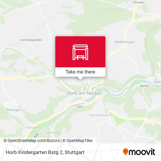 Horb Kindergarten Bstg 2 map