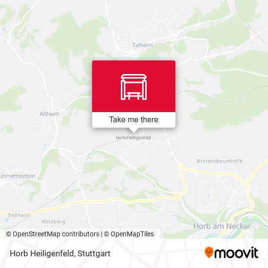 Карта Horb Heiligenfeld